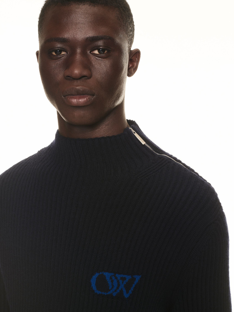 Ow Rib Knit Turtleneck Sierra Leone Sier 5