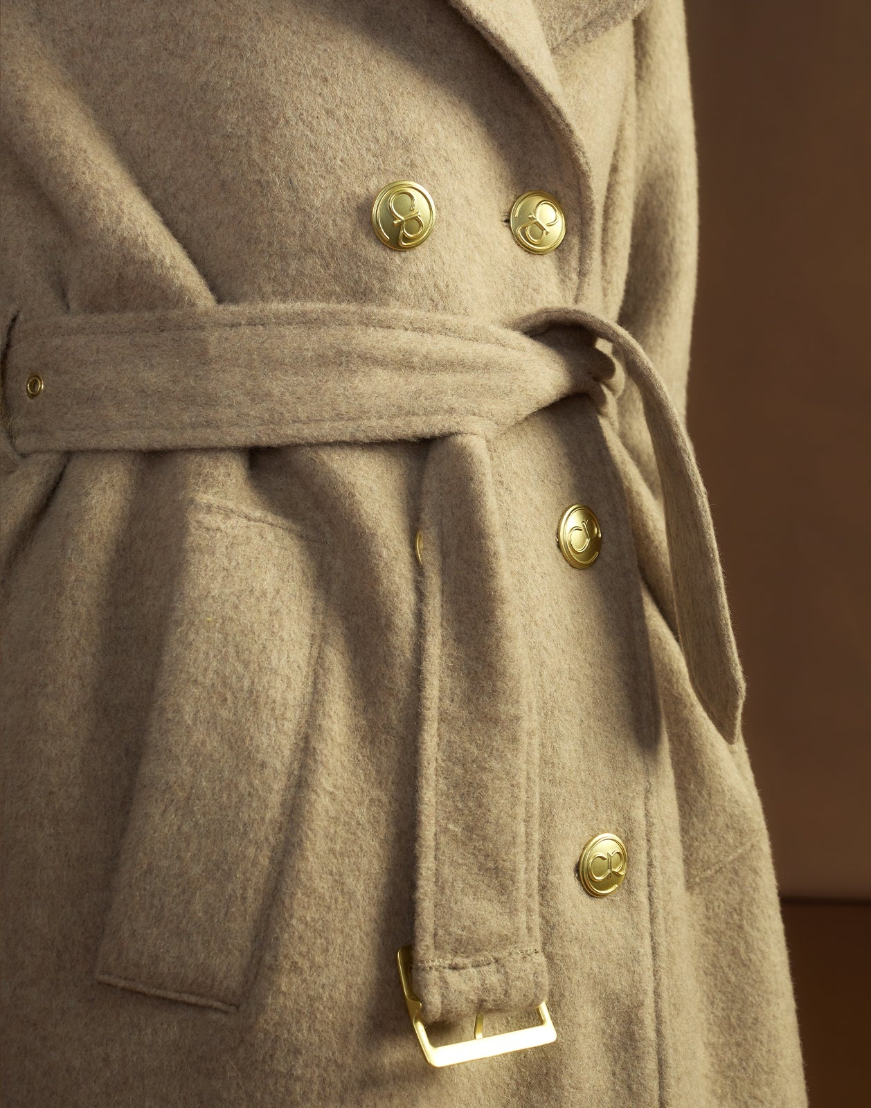 Noa Wool Cocoon Coat - 9