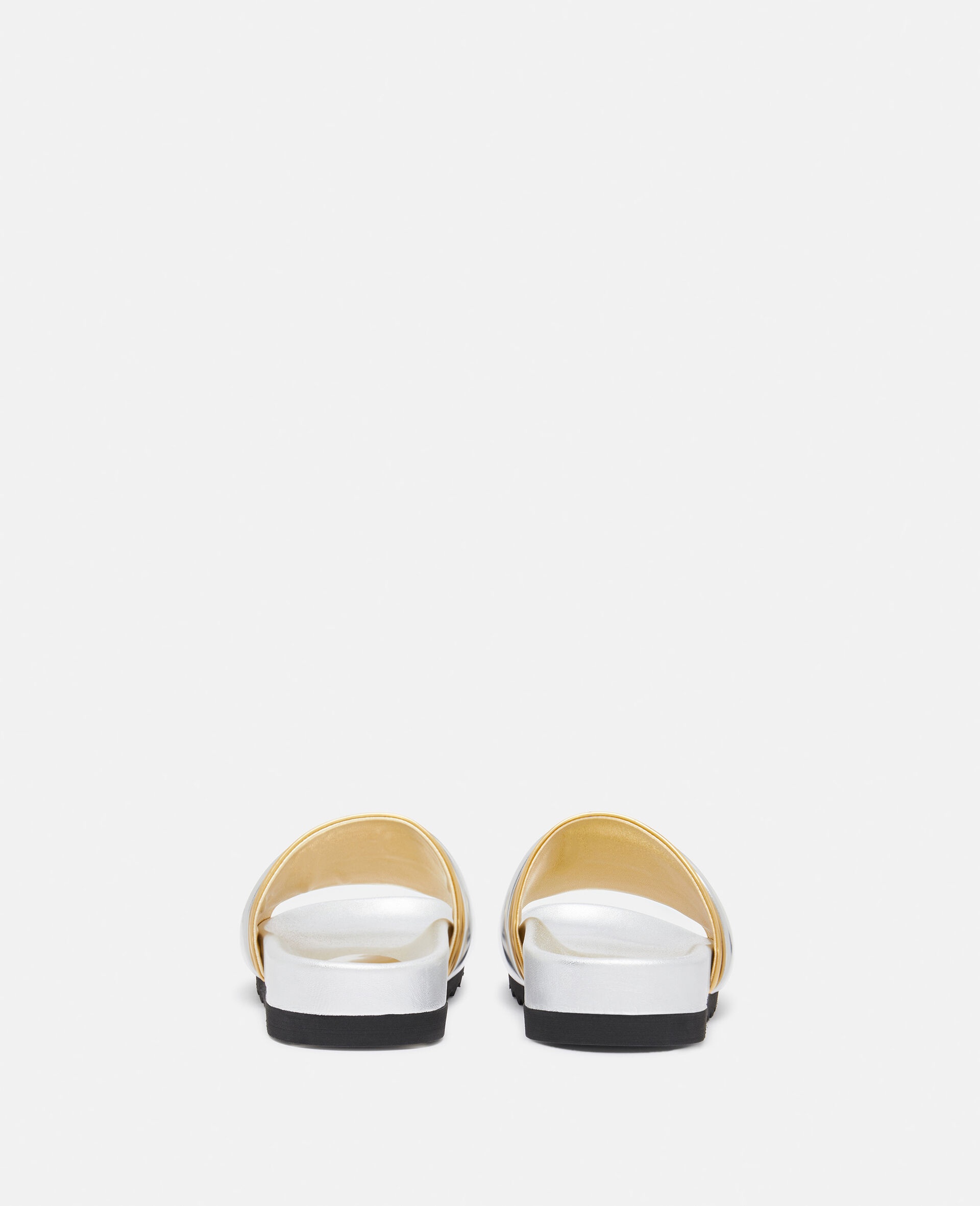 Double-Chromatic Slide-On Sandals - 3