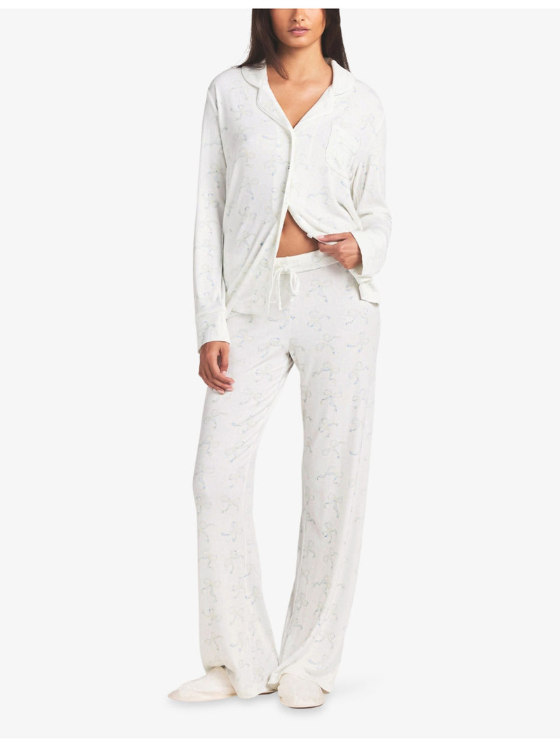 SKIMS Soft Lounge Long-Sleeve Stretch-Modal Sleep Set outlook