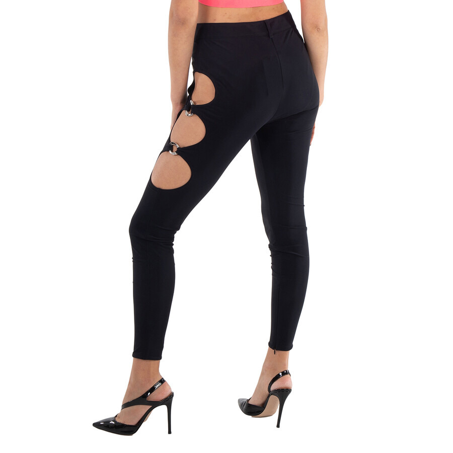 Burberry Cut Out Hook And Bar Leggings - 5