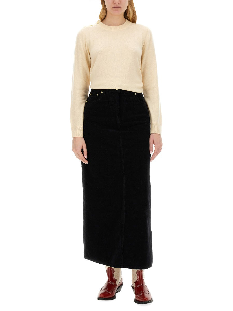 Ganni Women O-Neck Shirt - 2