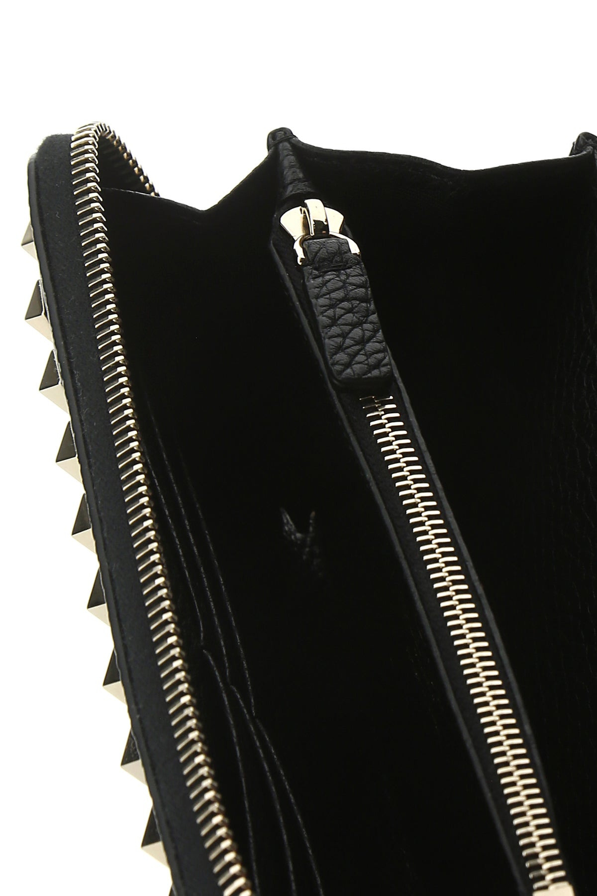 Black leather wallet - 4