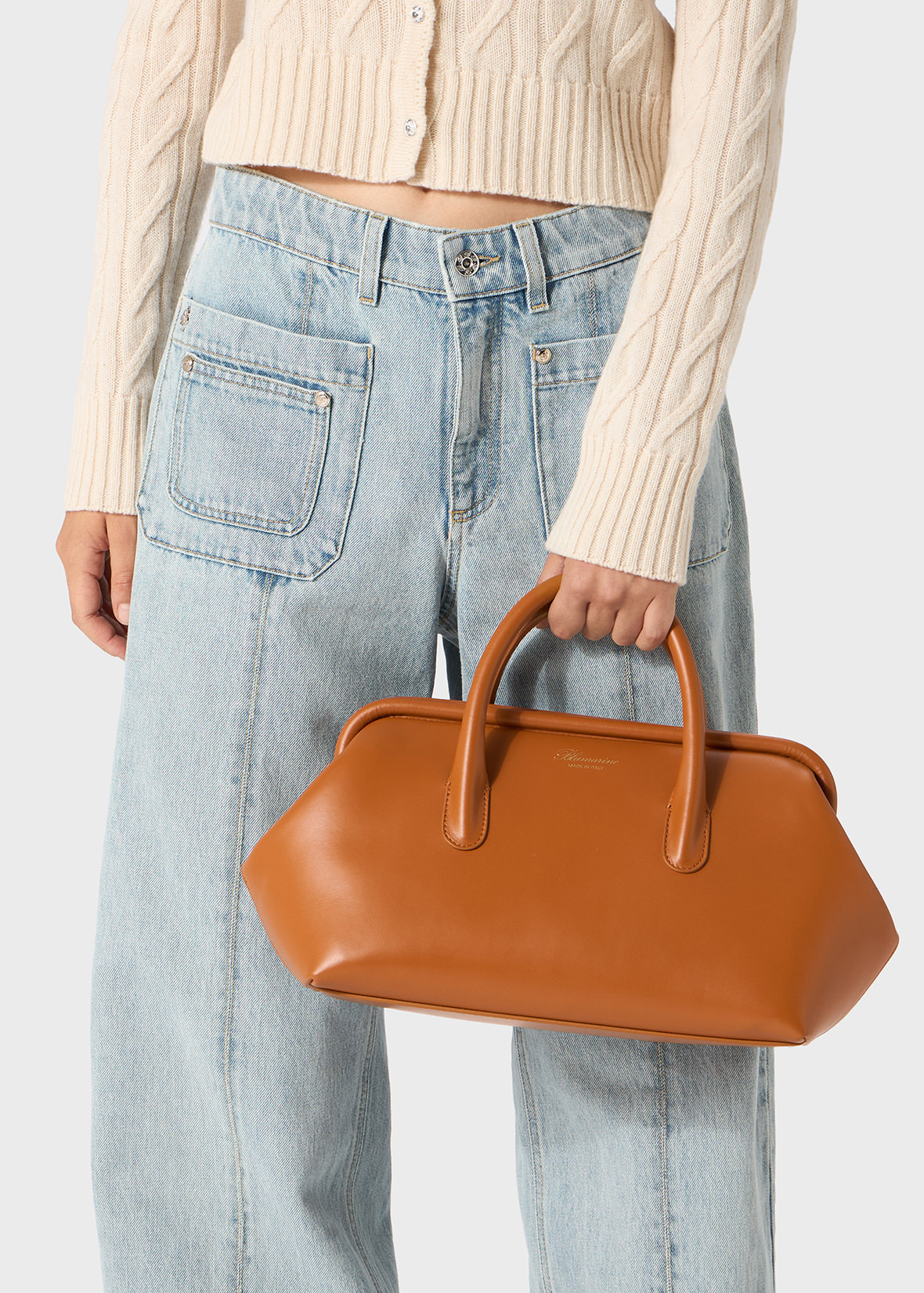 REGULAR DOCTOR BAG IN NAPA LEATHER - 5