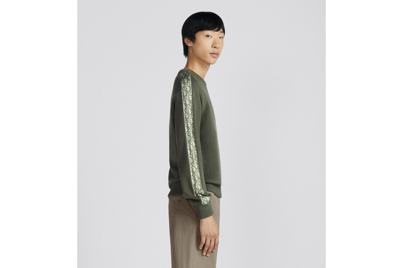 Dior Sweater with Dior Oblique Inserts outlook