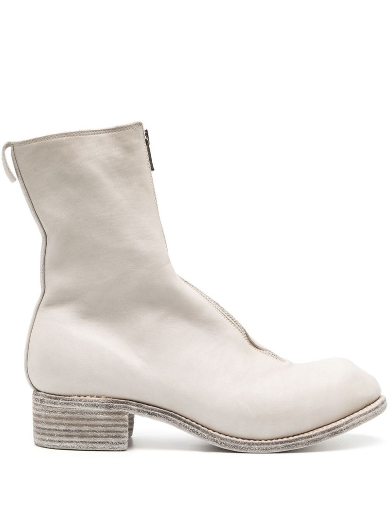 LP2 40mm zip-up ankle boots 1