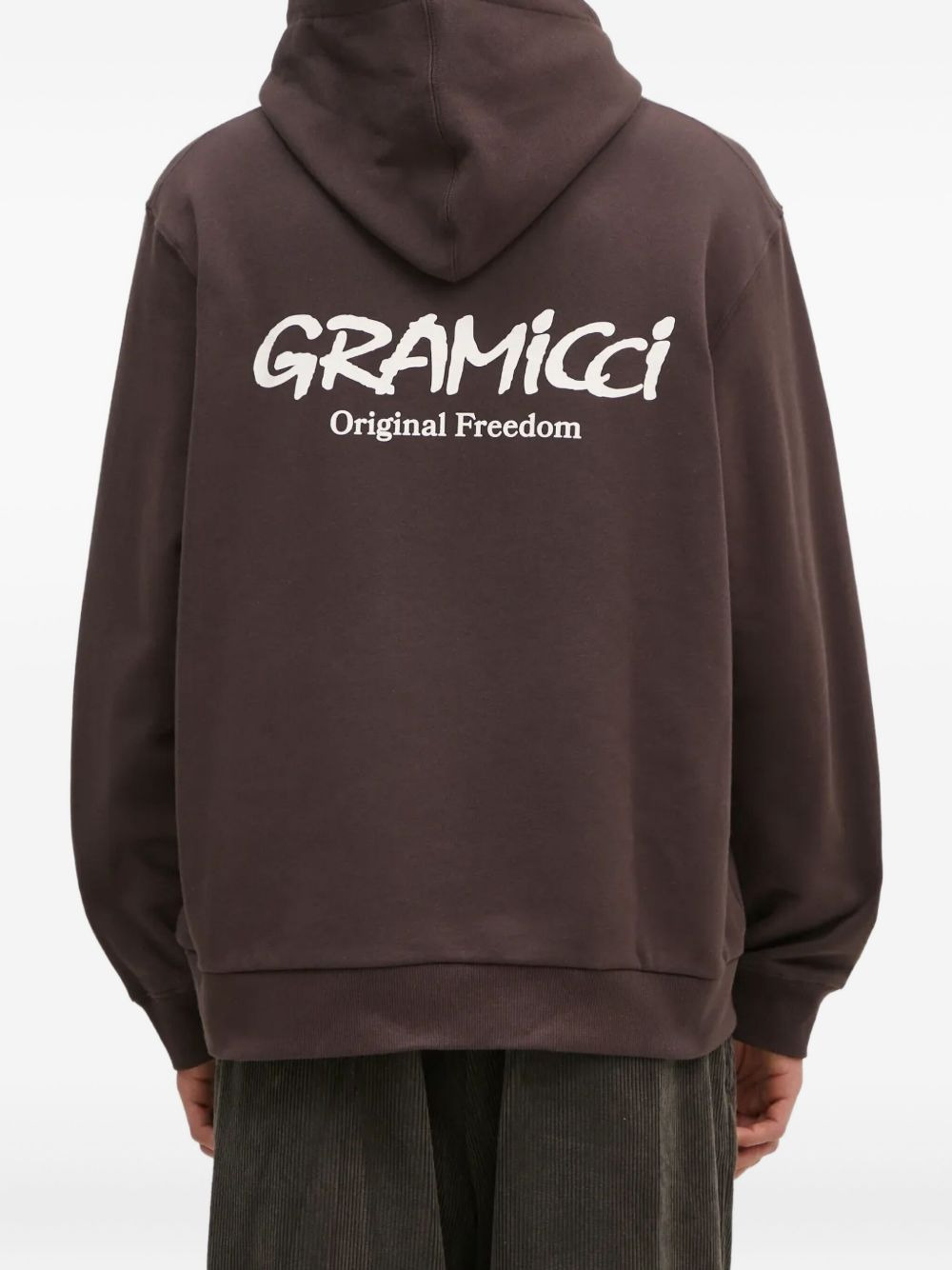 logo-print hoodie - 4