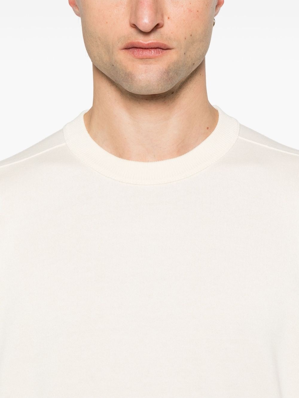 Compass-badge sweater - 5