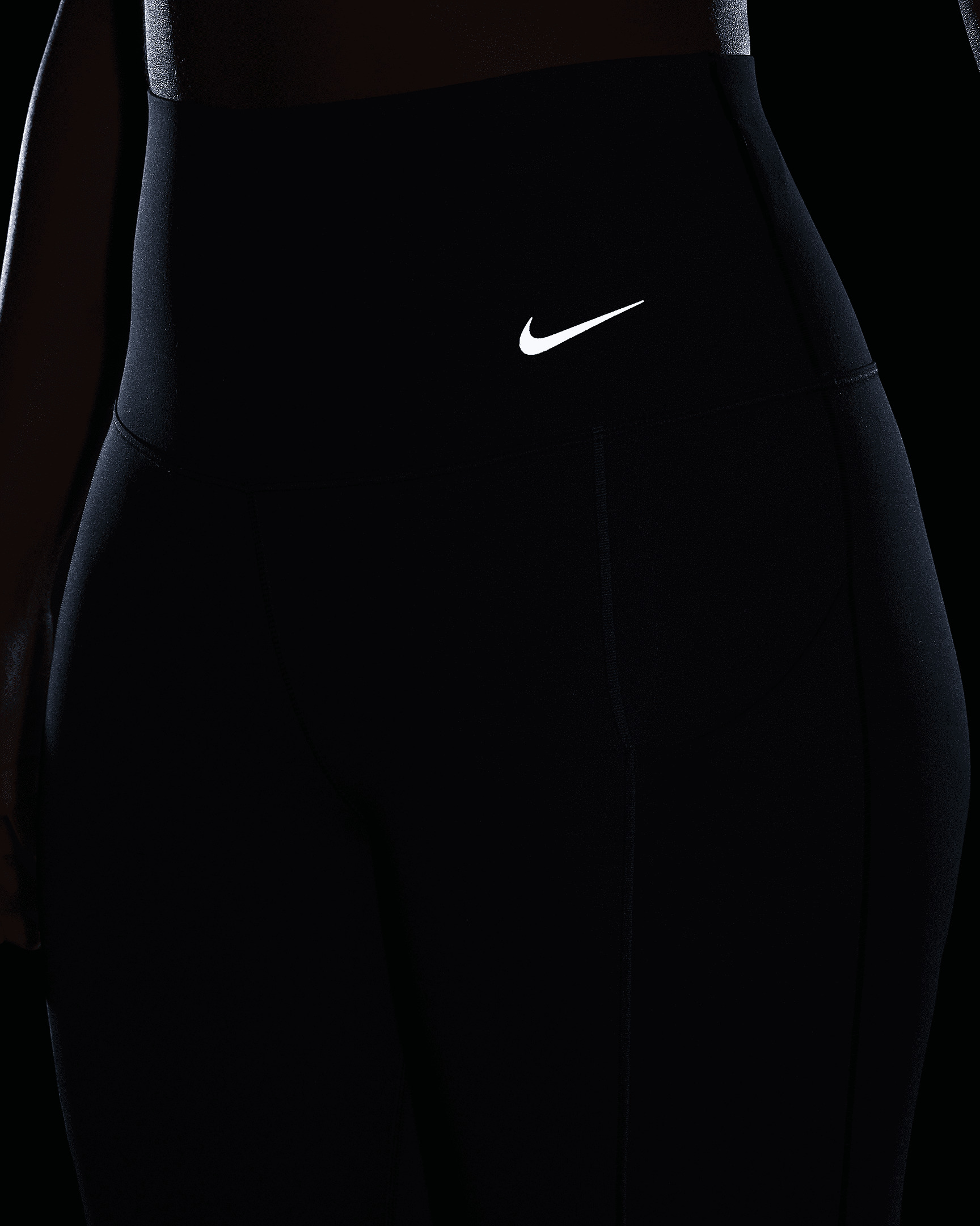 Nike Universa Women's Medium-Support High-Waisted 7/8 Leggings with Pockets - 8