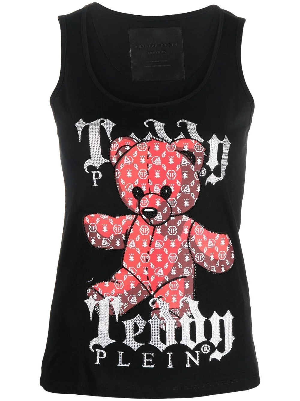 Teddy Plein sleeveless tank top - 1