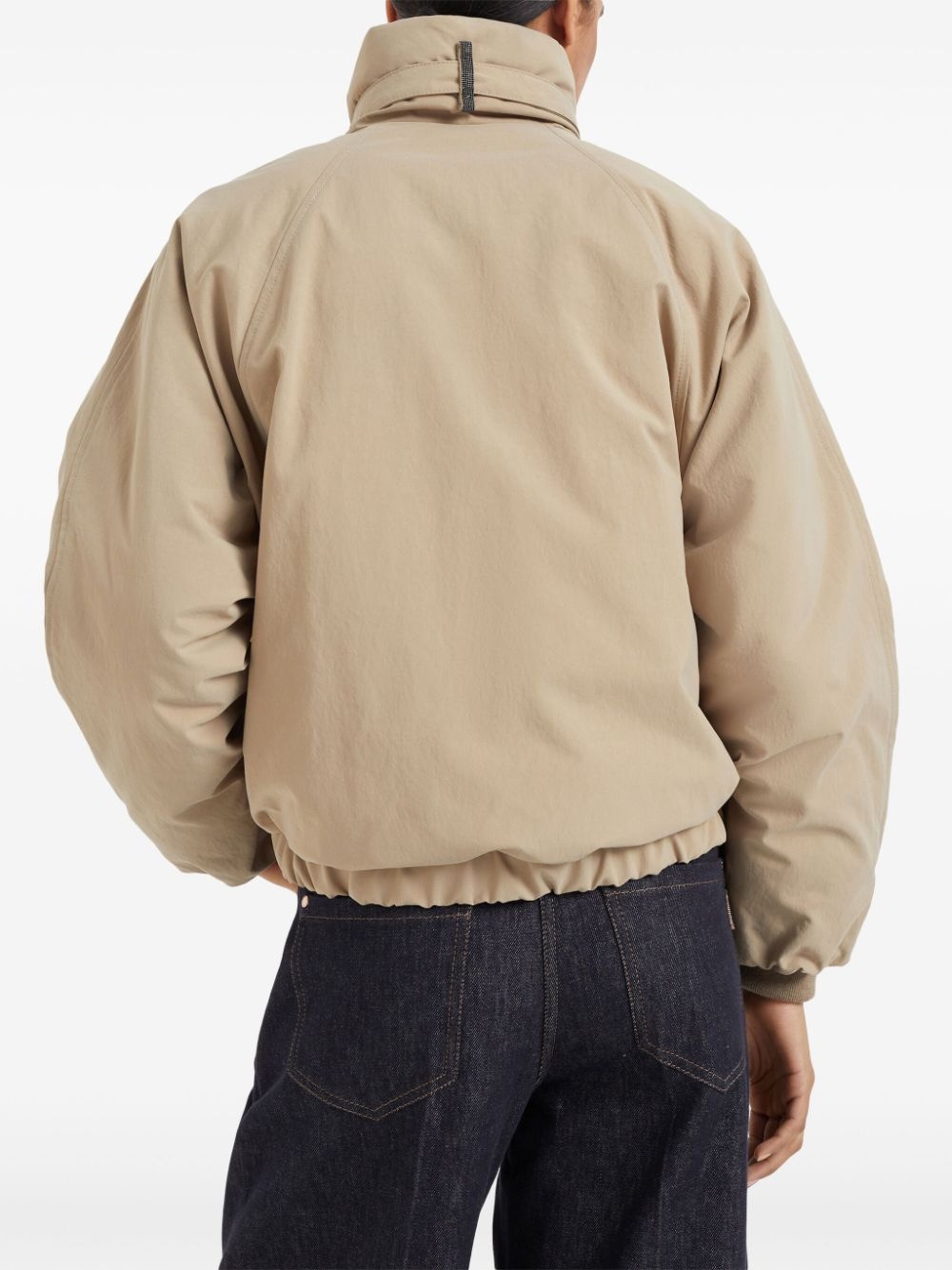 long-sleeve down jacket - 4