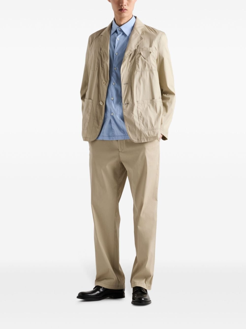 mid-rise tapered trousers - 2