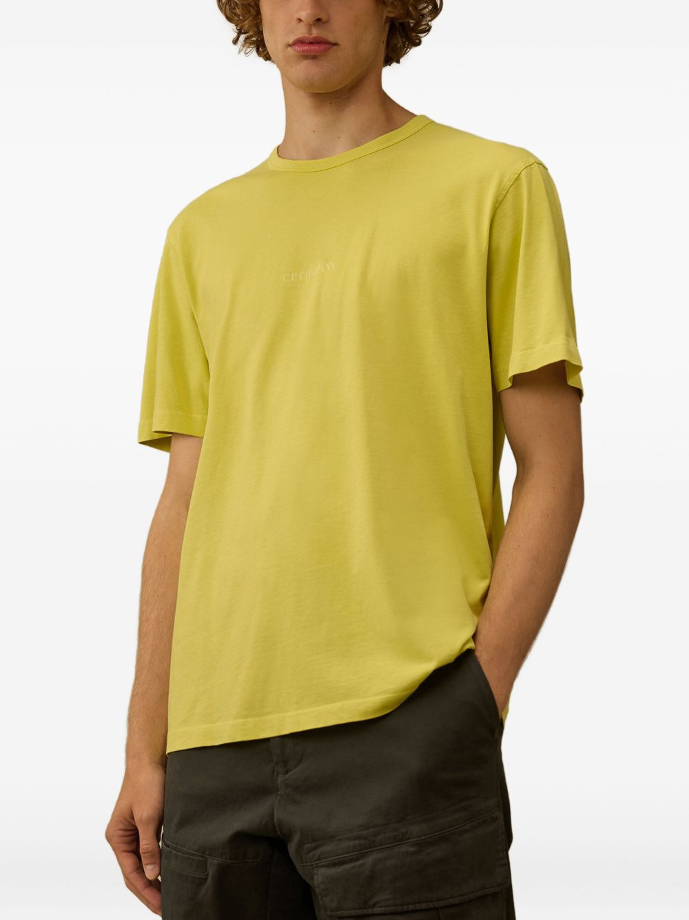 logo-print cotton T-shirt - 3