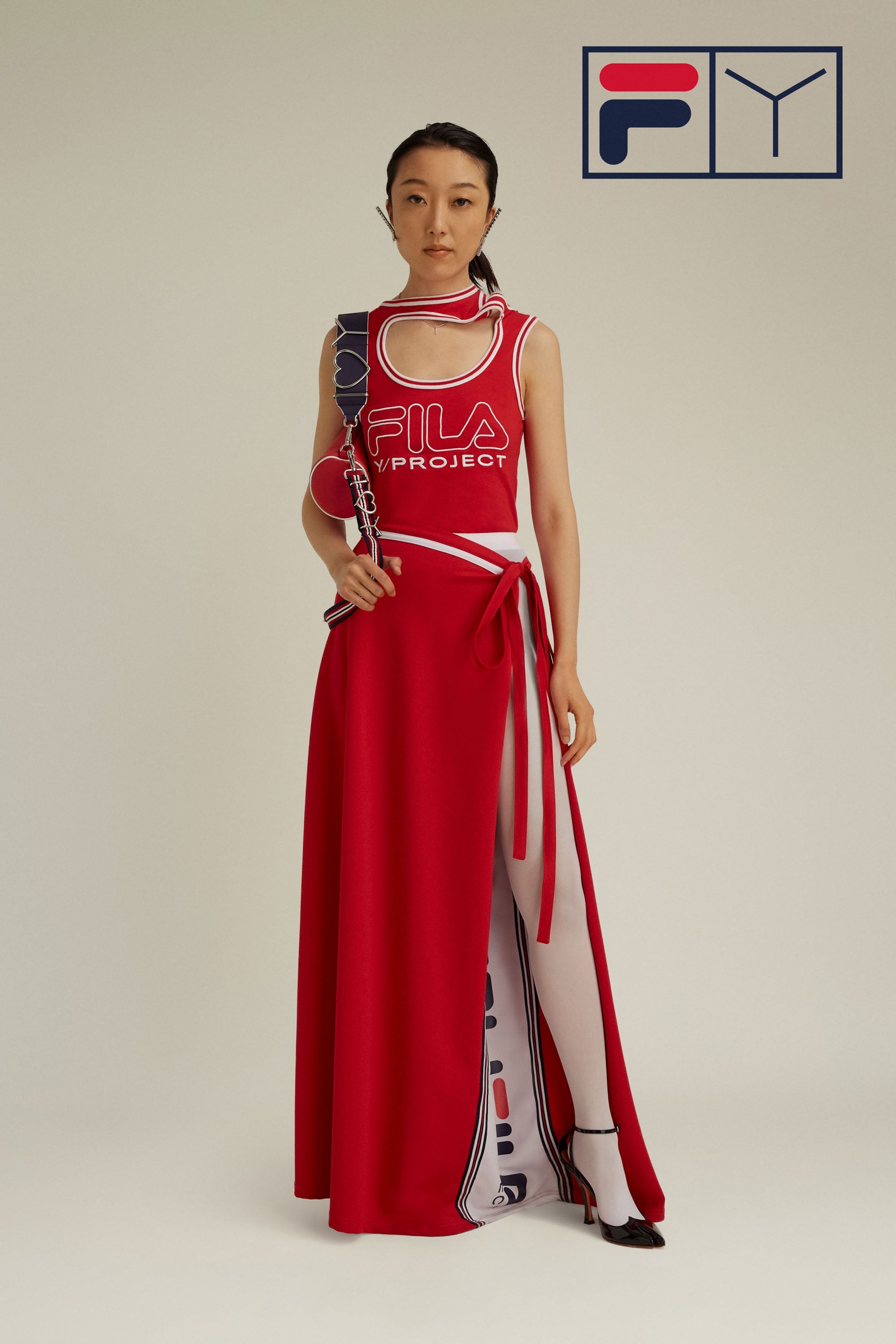 Fila Wrap Maxi Skirt - 2