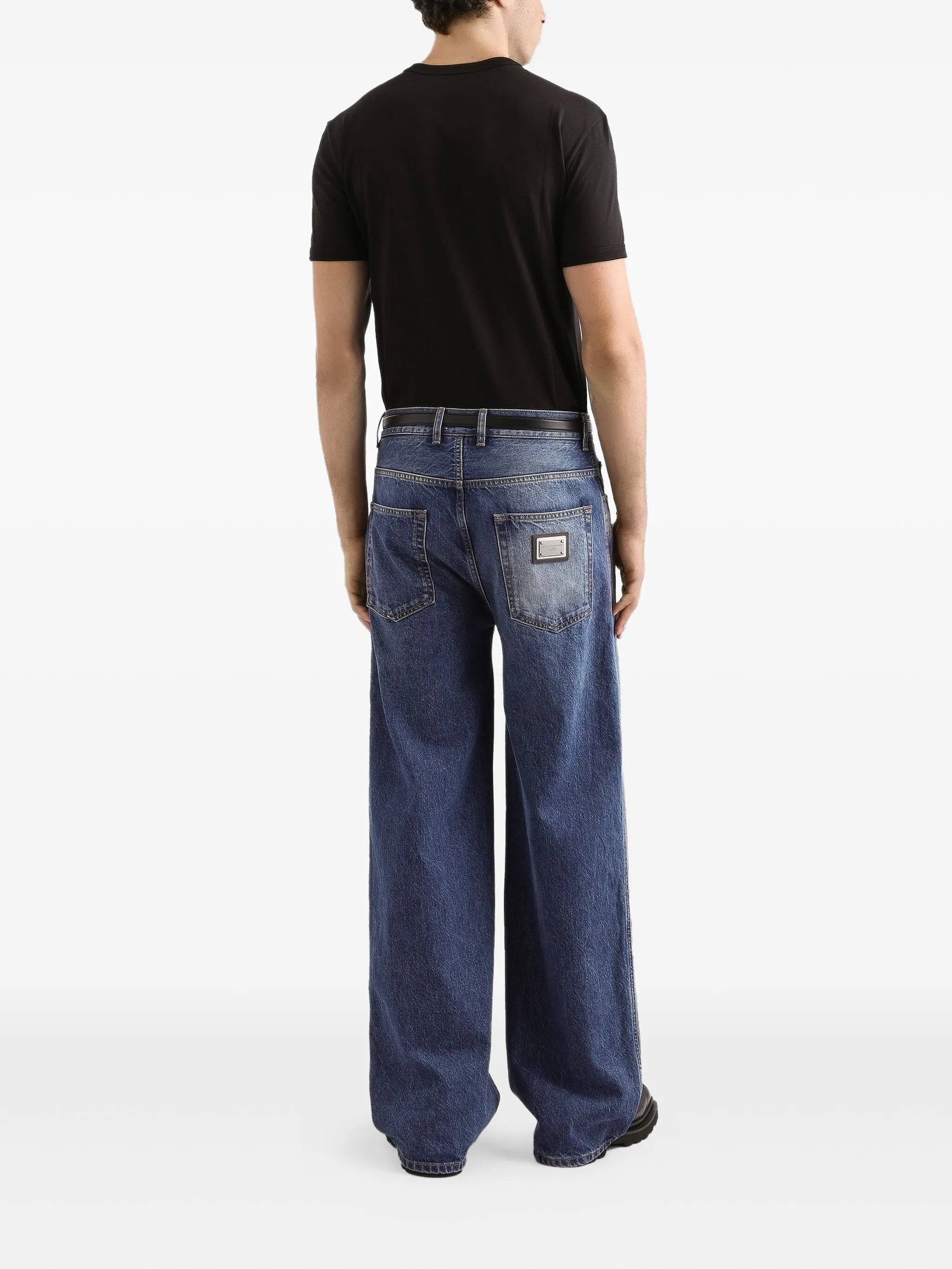 Dolce & Gabbana Logo-embroidered T-shirt - 3