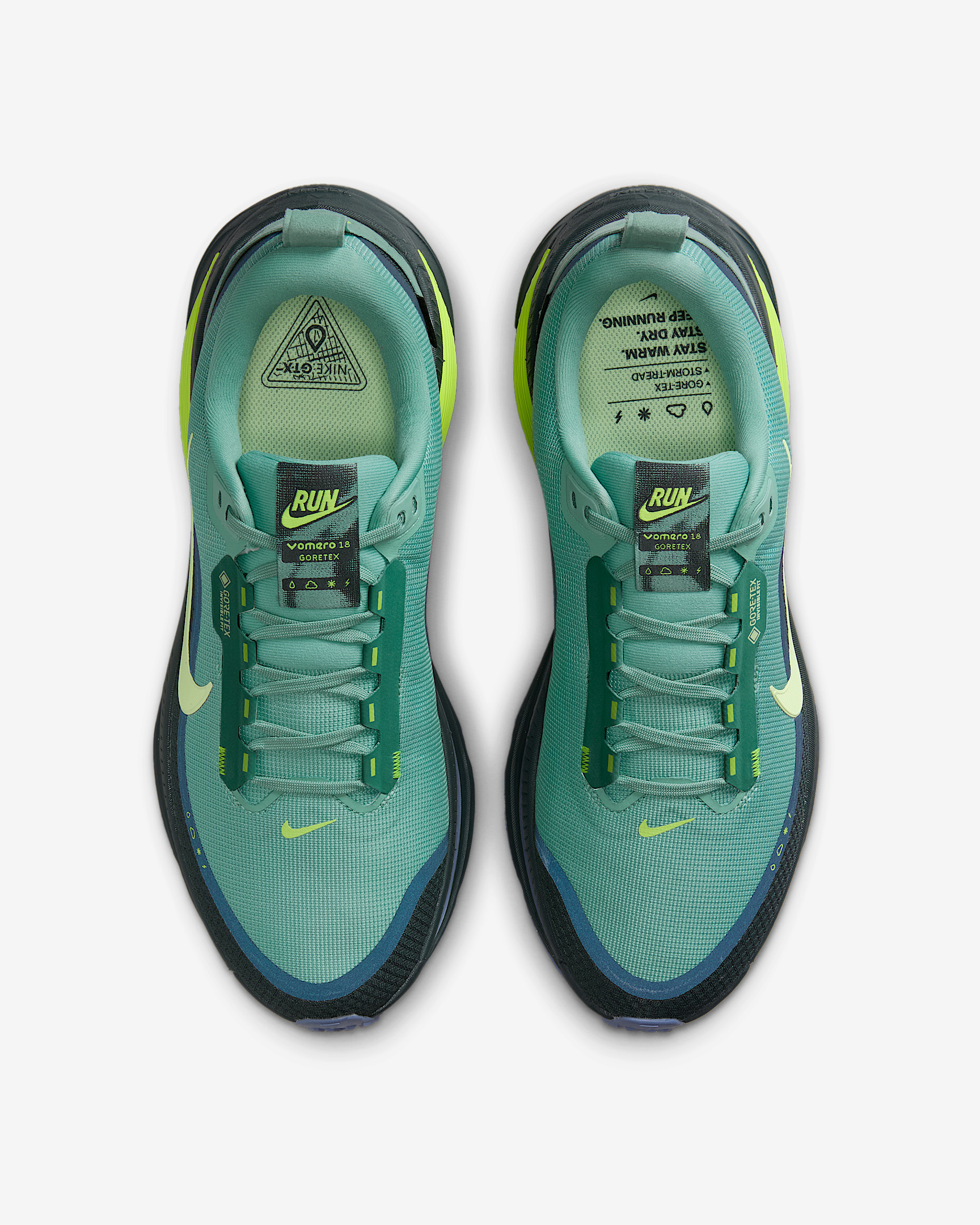 Nike Vomero 18 GORE-TEX Men's Waterproof Road Running Shoes with Reflective Accents - 4