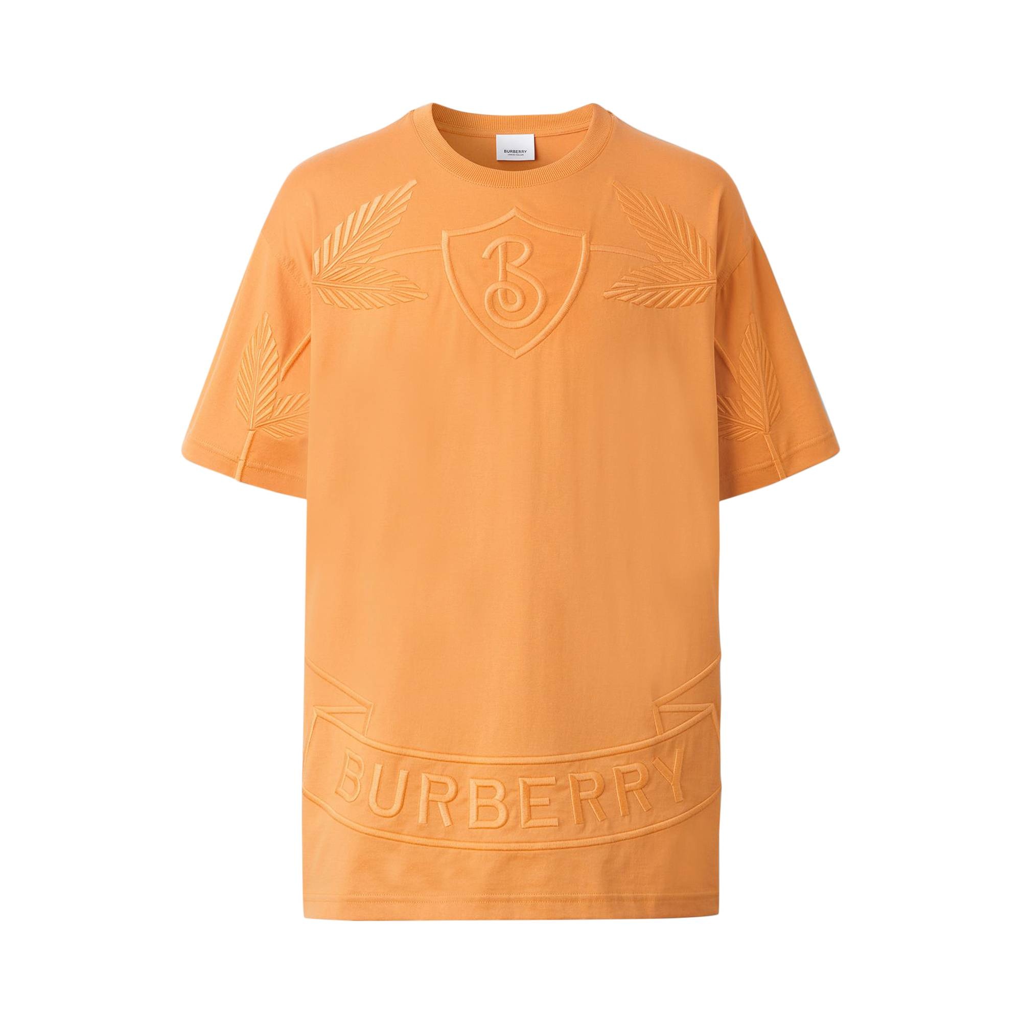 Burberry Oak Leaf Crest T-Shirt 'Dusty Orange' - 1