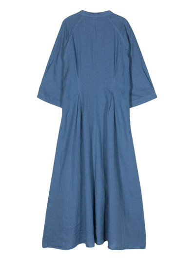 Aspesi A-line linen maxi dress outlook