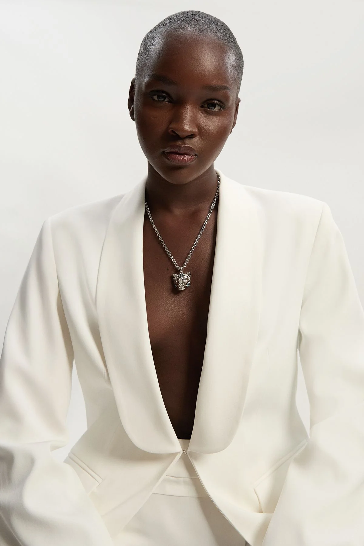 Leopard Pendant Necklace - 1