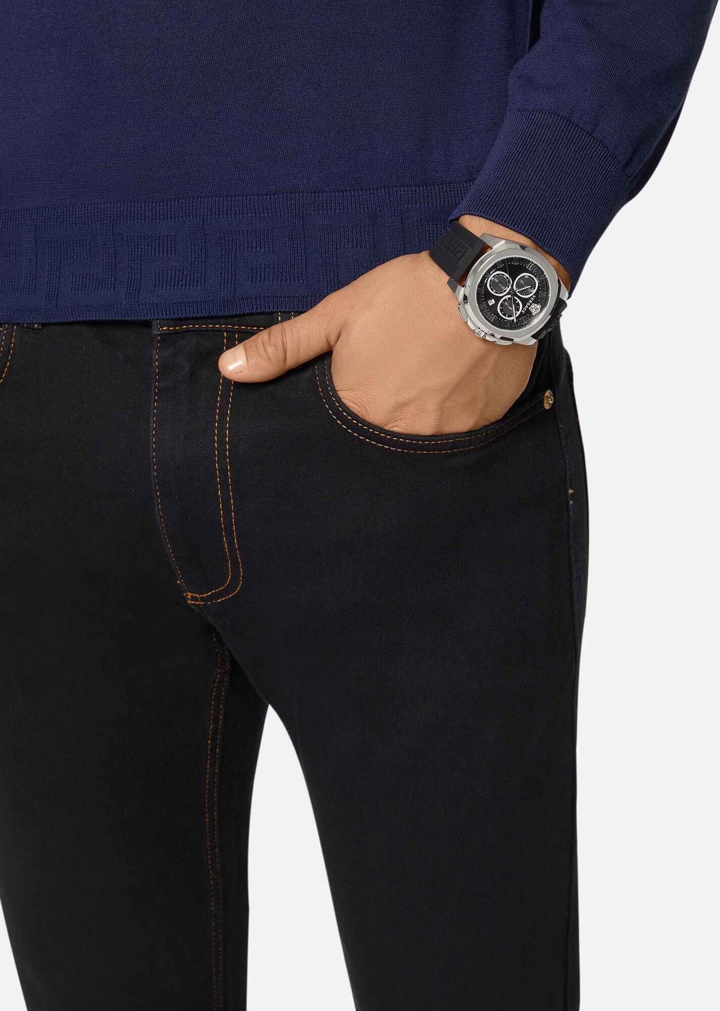 Versace Geo Chrono Watch - 4