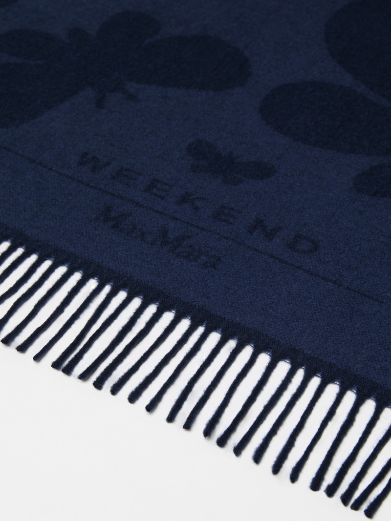 WEEKEND Max Mara CRESTA Jacquard wool stole outlook