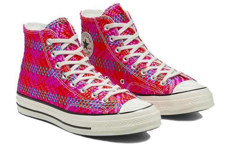 Converse Chuck 70 Hi 'Culture Weave - Red Pink' 167990C - 3