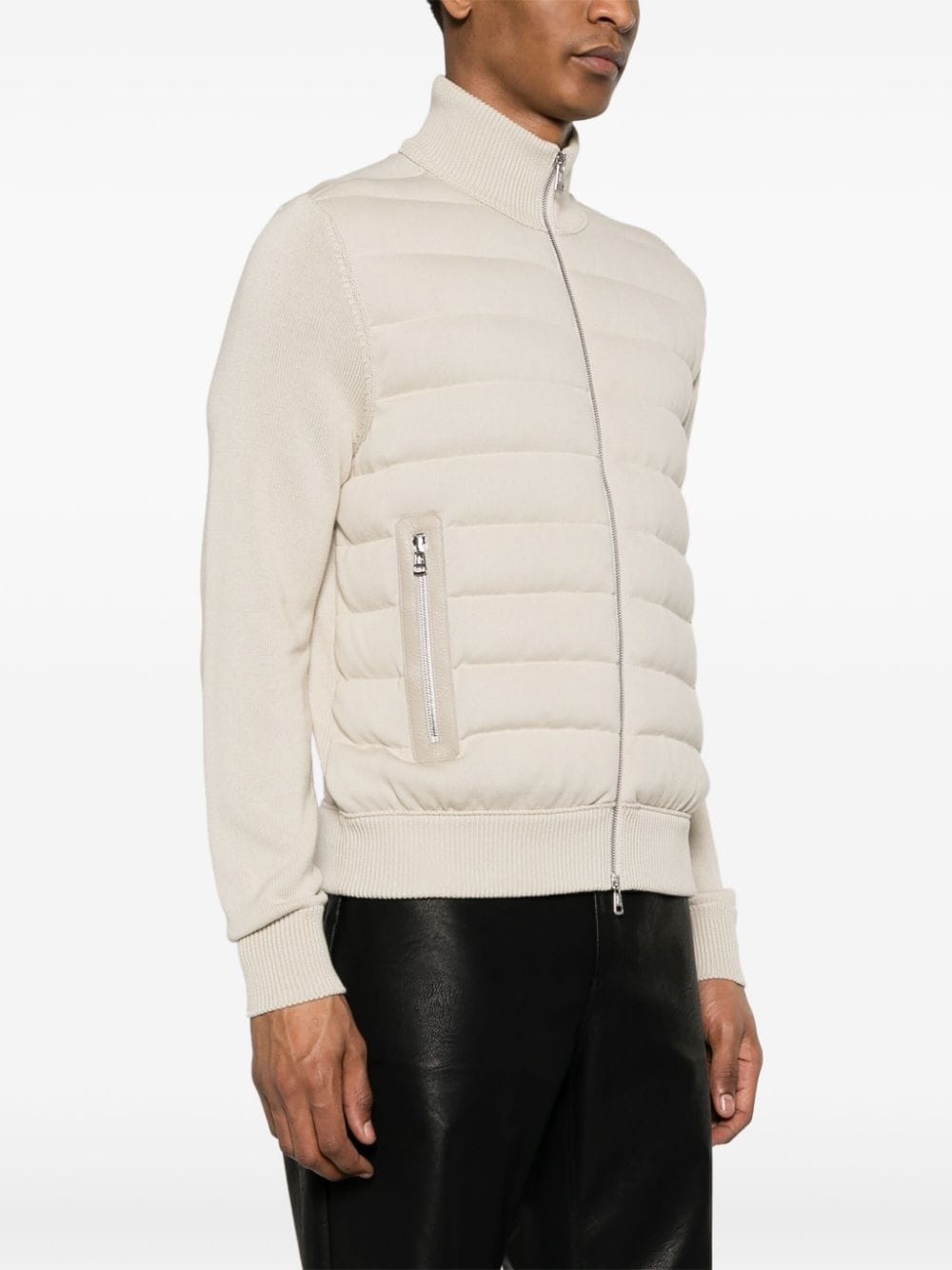 feather-down padded jacket - 3