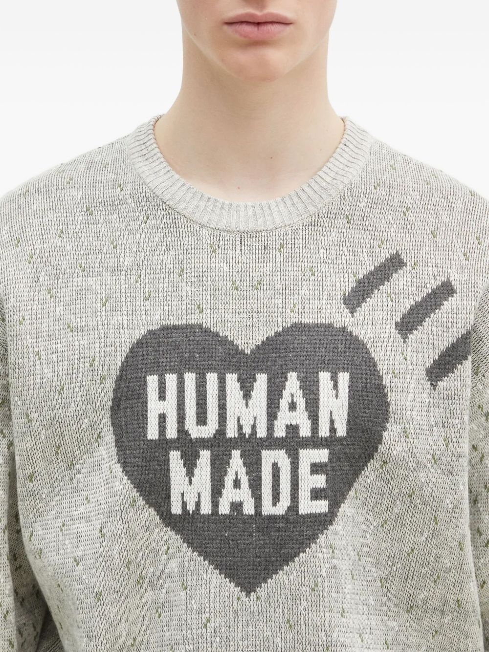 heart-logo sweater - 5