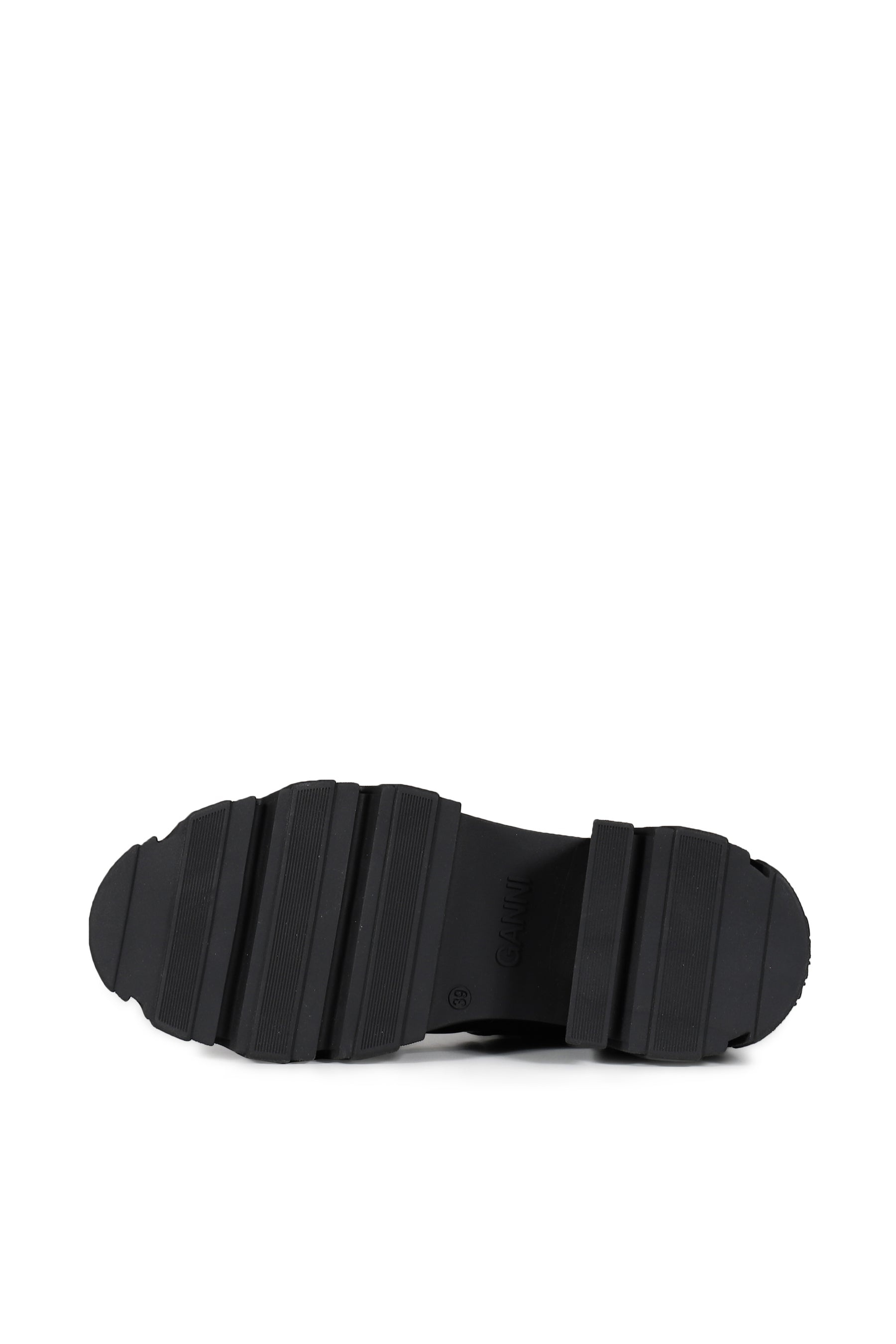 CLEATED HEELED MID CHELSEA BOOT NAPLACK / BLK - 5
