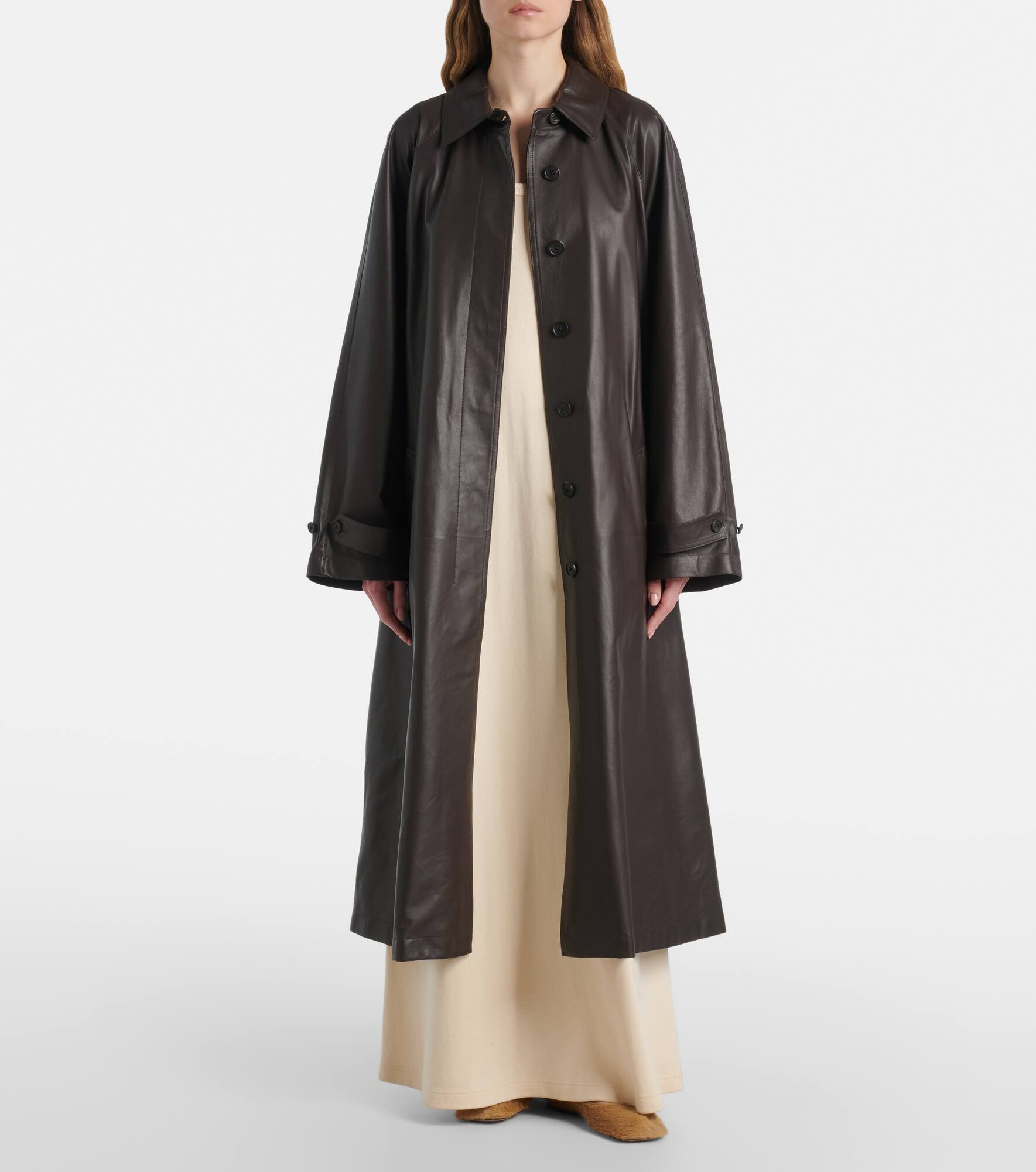 Ryota leather coat - 7