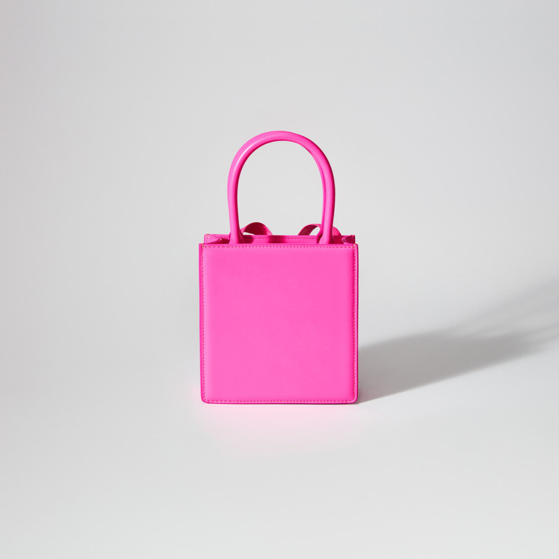 Pink Bow Mini Tote Bag 3