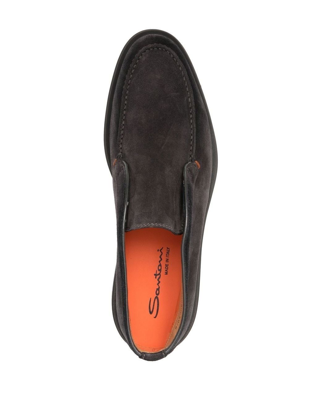 slip-on suede boots - 4