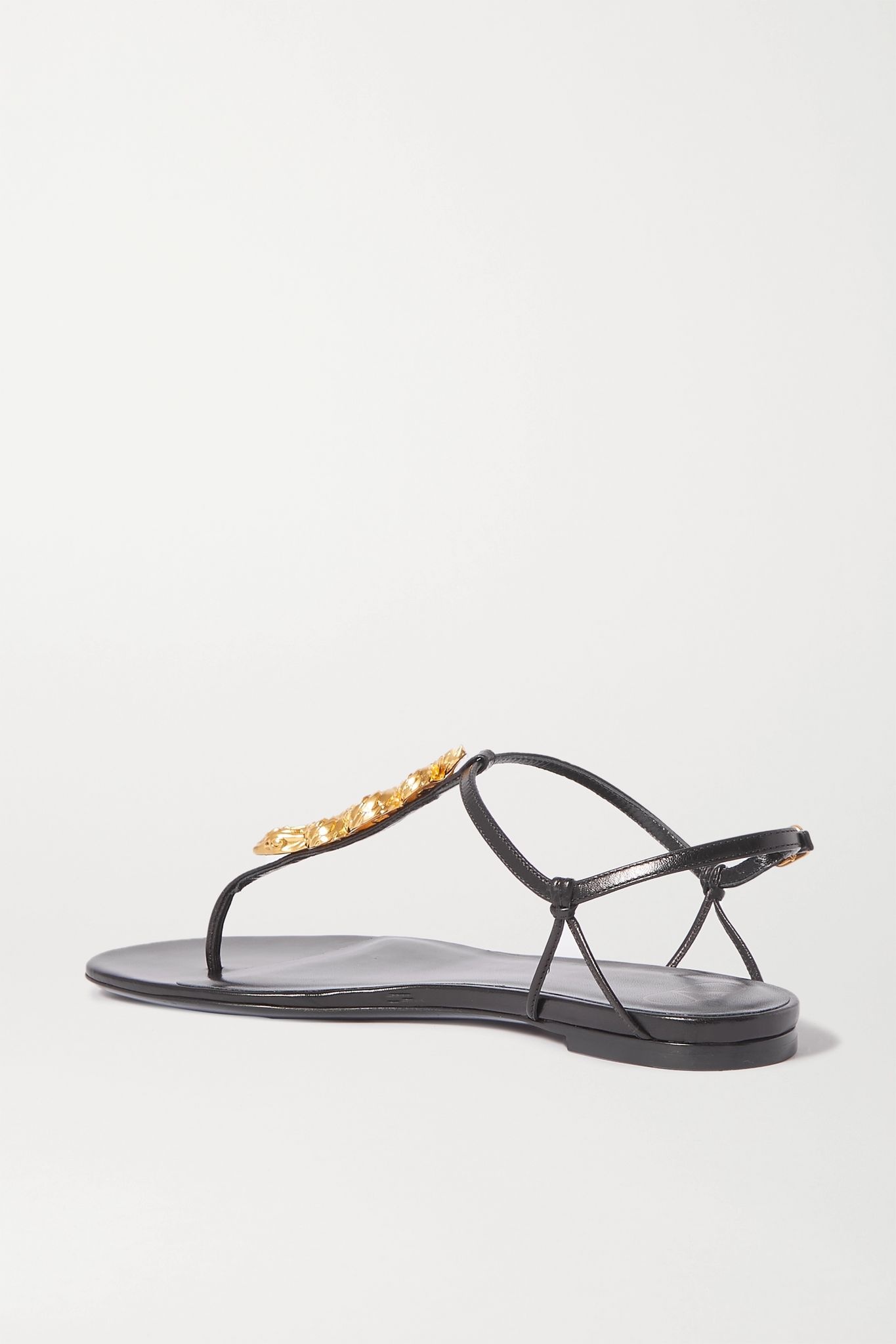 Valentino Garavani Maison Snake leather sandals - 4