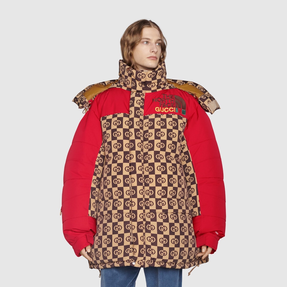 The North Face x Gucci down coat - 3
