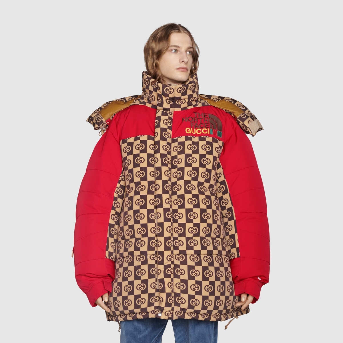 The North Face x Gucci down coat - 3