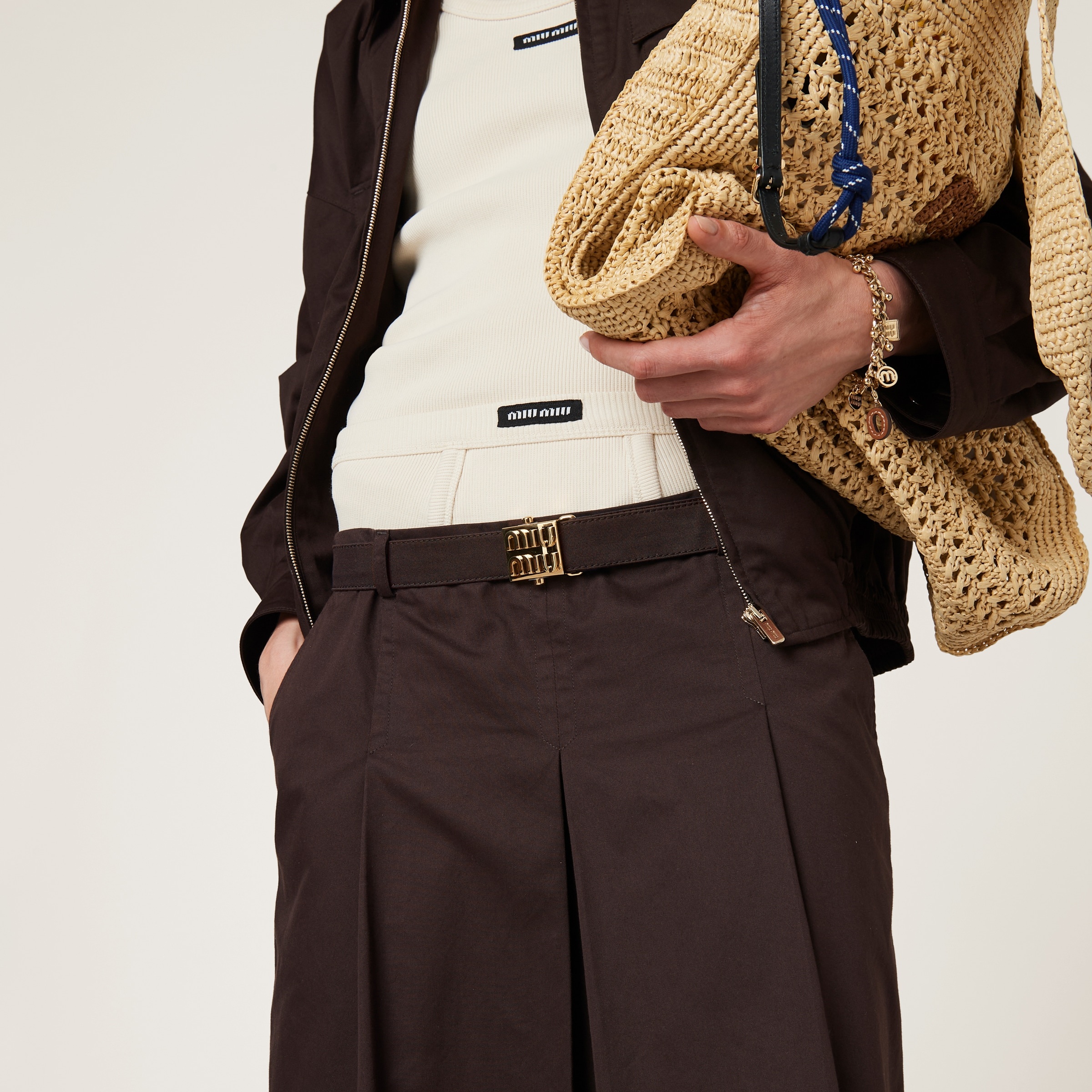 Gabardine skirt - 5