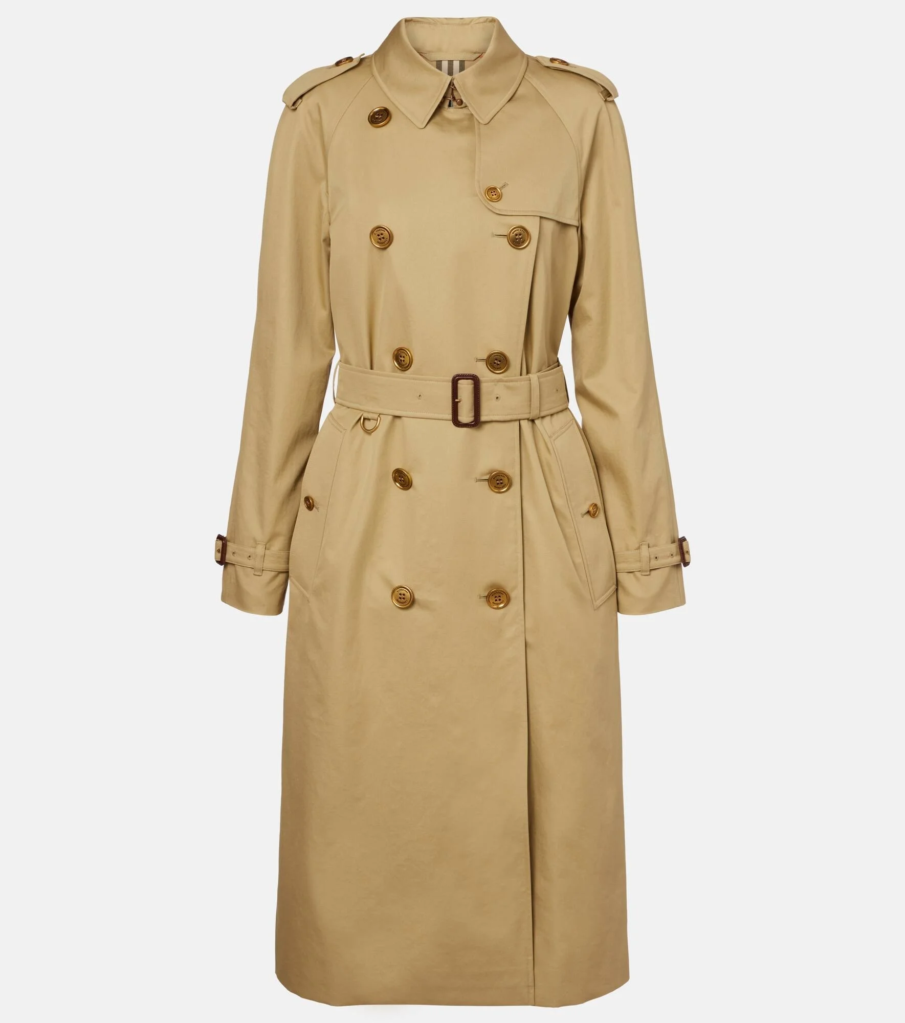 Waterloo cotton gabardine trench coat - 1
