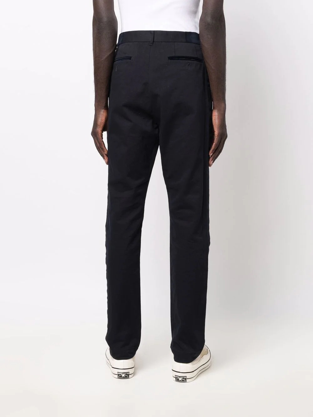 straight-leg tailored trousers - 4