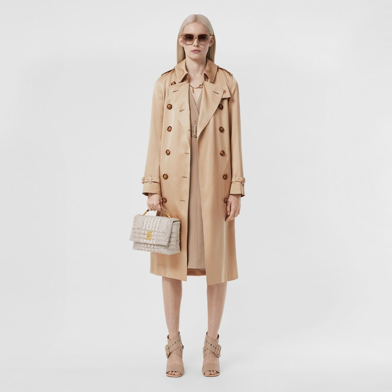 Small Needle Punch Check Canvas Lola Satchel 6