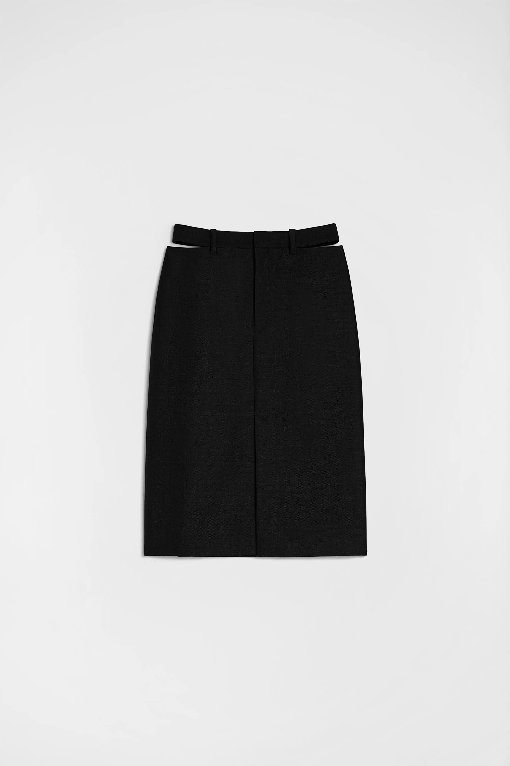 Wool Blend Skirt - 1