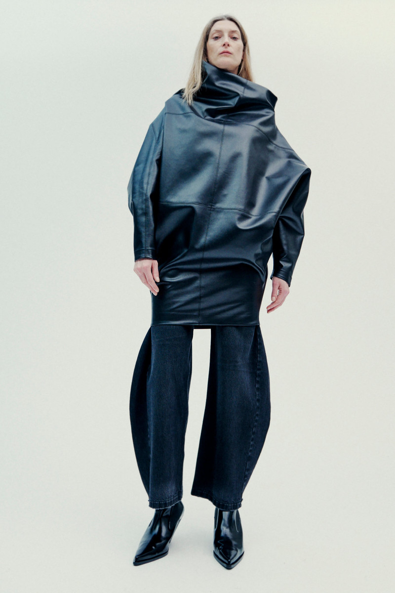 DENIM JEANS WITH INSERTS WASHED BLACK 8