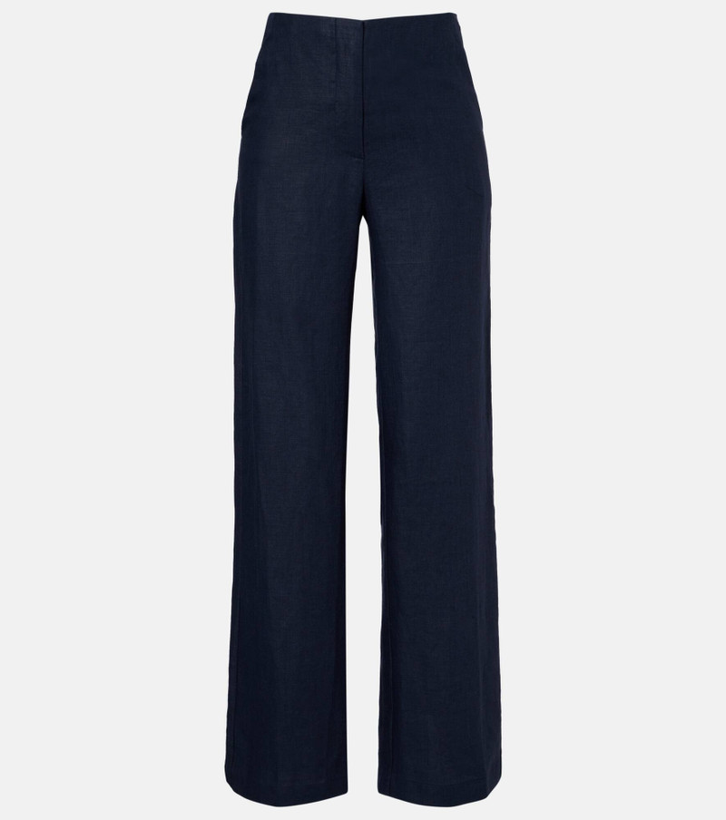 Lulea linen wide-leg pants 1