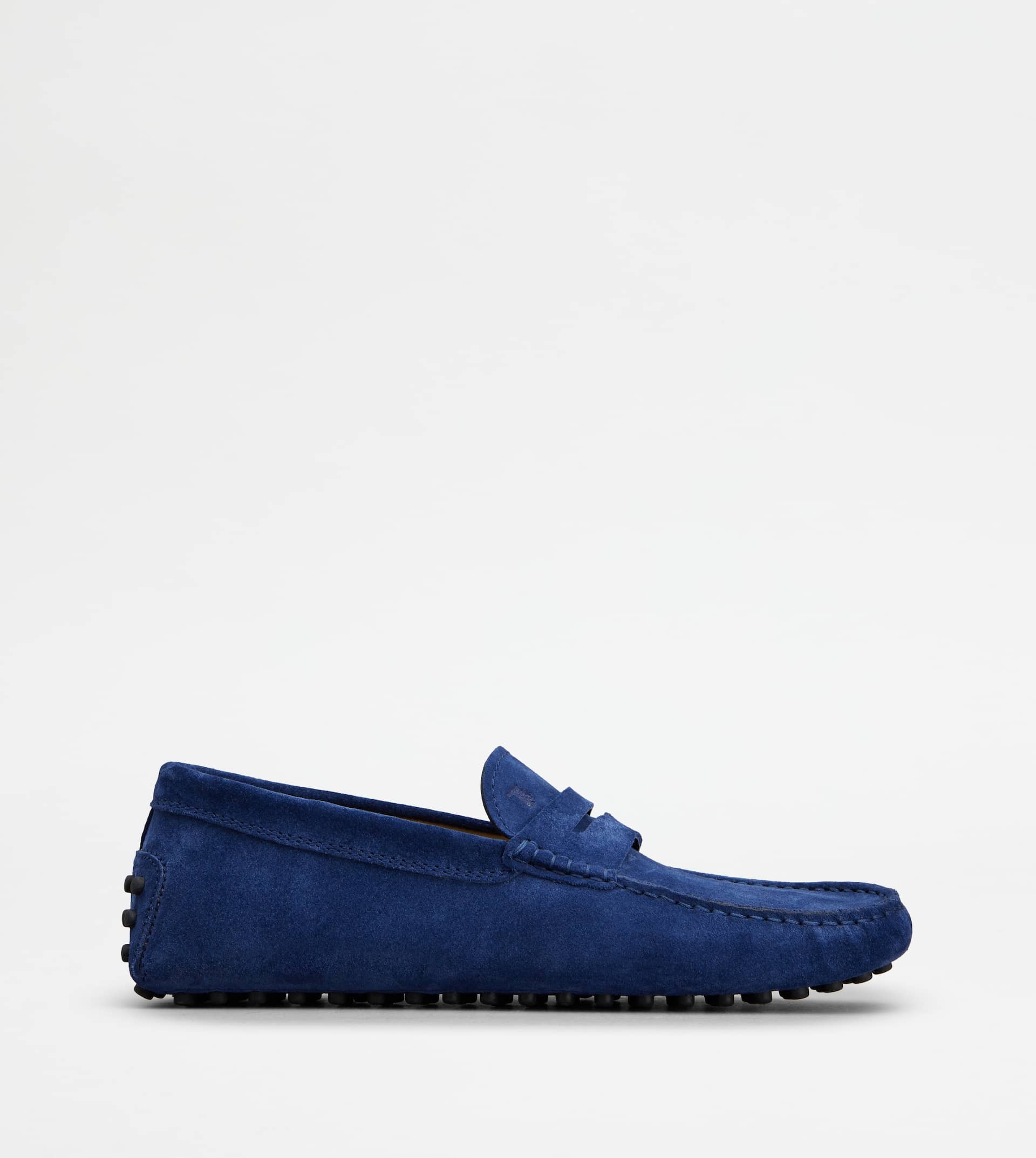 GOMMINO DRIVING SHOES IN SUEDE - BLUE - 1