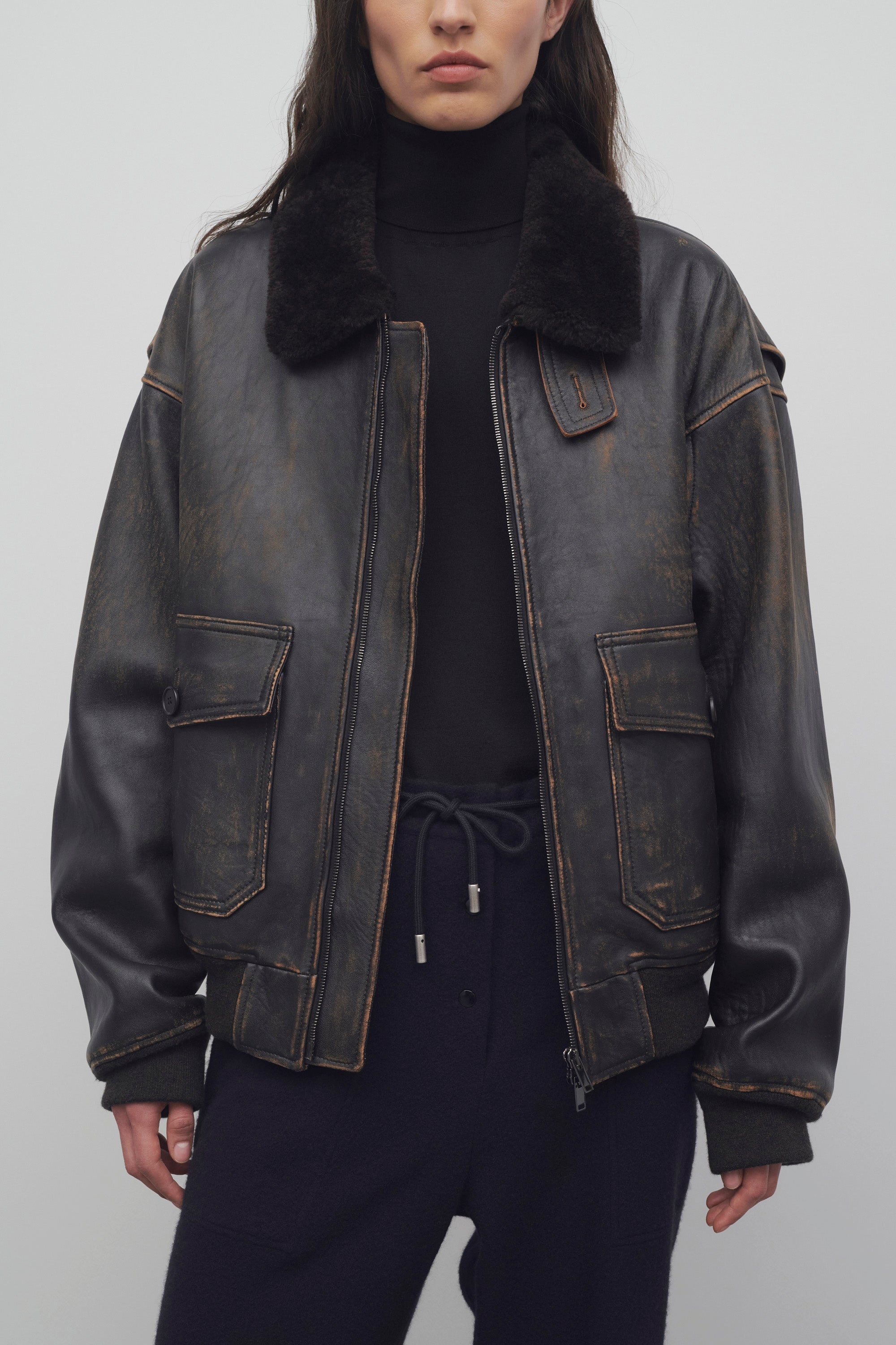 Adonis Jacket in Leather - 6