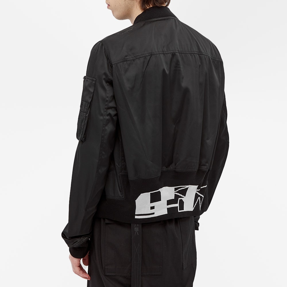 Rick Owens DRKSHDW Taffeta Flight Bomber Jacket - 7