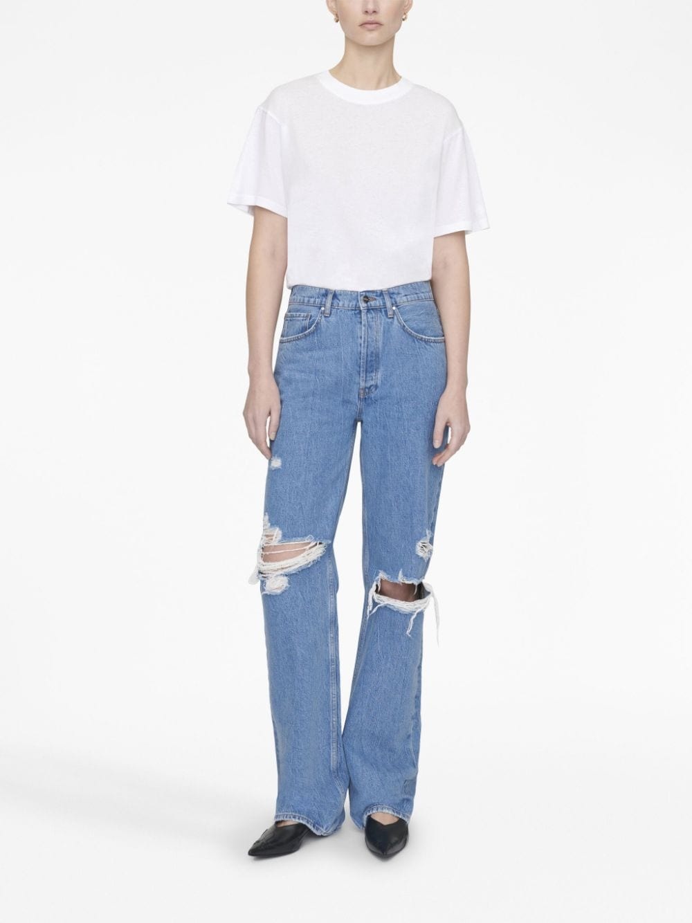 Gio high-rise straight jeans - 2