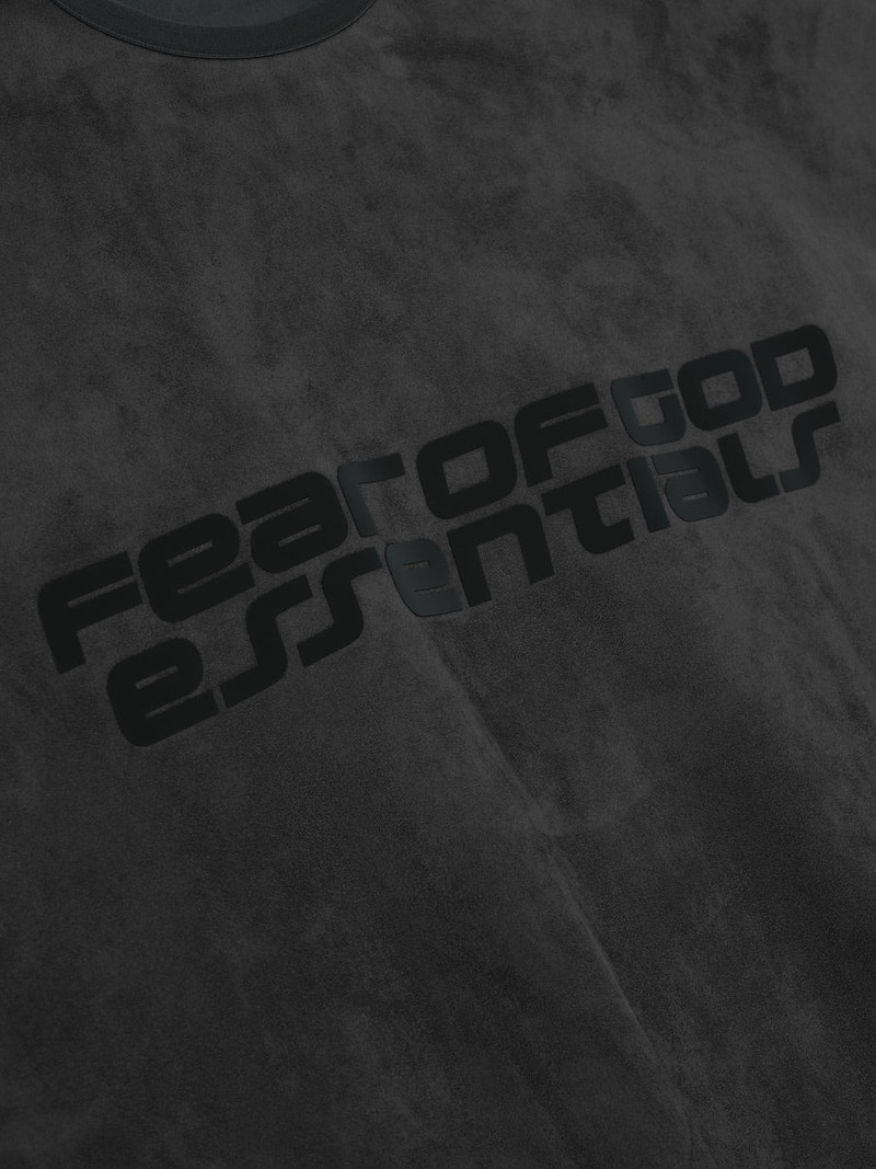 ESSENTIALS Suede Fleece Modern Crewneck Sweatshirt outlook