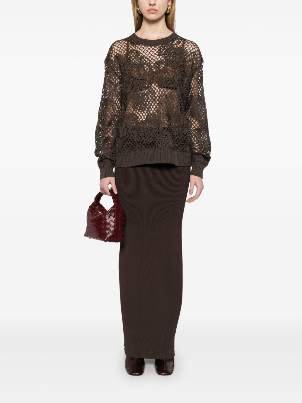 Max Mara Women Embroidered Cotton Top - 3