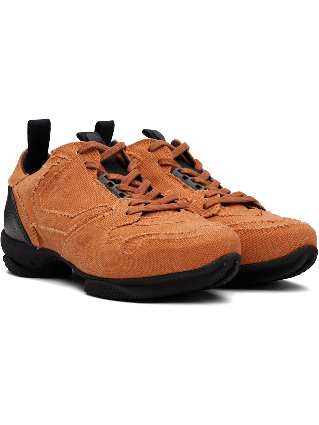 Orange Ostro Canvas Sneakers - 4