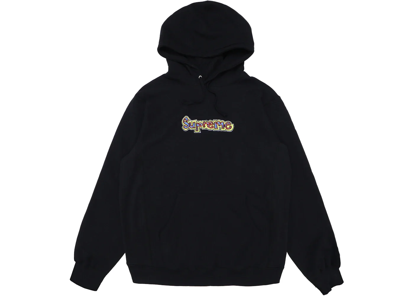 Supreme Gonz Logo Hooded Sweatshirt Black - 1